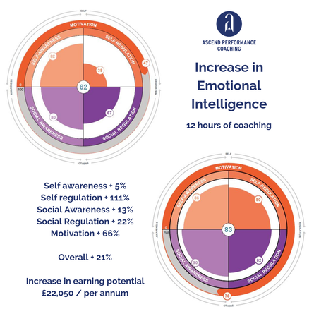 Increase in emotional intelligence infograph